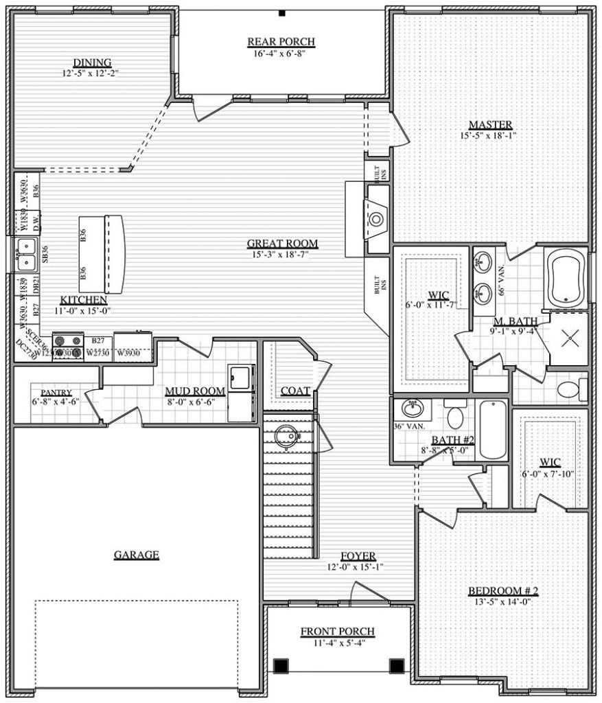 Payne Homes-Richmond Kentucky Home Builder- Keeton Plan